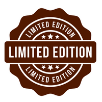 Brown 'Limited Edition' stamp with white text on a white background to highlight Skand Jewellery speciality.